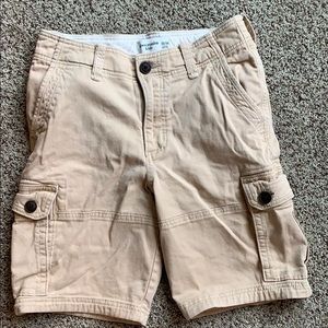 Abercrombie kids boys cargo shorts size 13/14